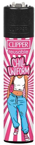 Clipper Feuerzeug Cozy – „Chill Uniform