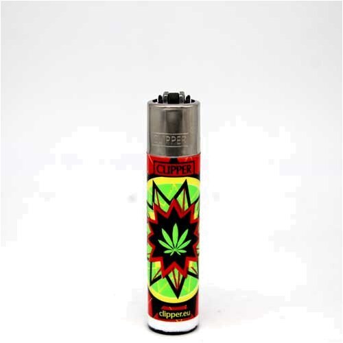 Clipper Gasfeuerzeug – Jamaican Mandala Collection (Shibers 2015 A)
