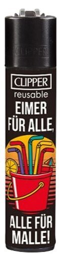 Clipper Feuerzeug – Malle-Edition „Sangriaeimer