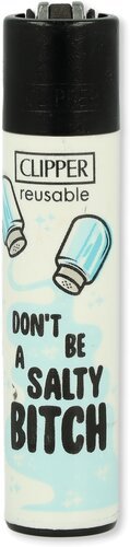 Clipper Gasfeuerzeug „Don't Be A Salty Bitch