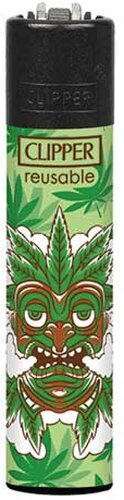 Clipper Gasfeuerzeug „Tiki Mask