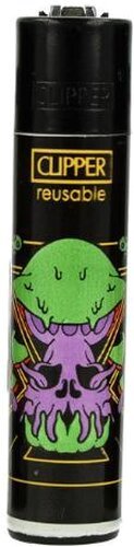 Clipper Gasfeuerzeug „Monster Pilz