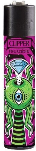 Clipper Gasfeuerzeug – Trippy Planets „Oktopus-Diamant