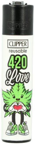 Clipper Nachfüllfeuerzeug „420 Love