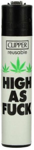 Clipper Nachfüllfeuerzeug – „High As Fuck