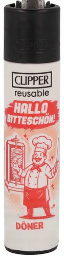 Clipper Feuerzeug „Döner Collection