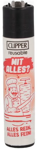 Clipper Feuerzeug – Döner Collection „Mit Alles?