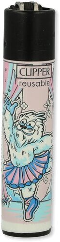 Clipper Gasfeuerzeug – Frozen Yetis „Ballerina