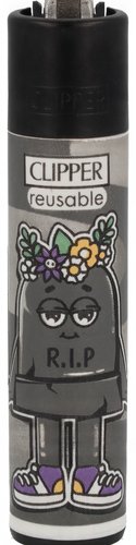 Clipper Feuerzeug – Halloween Edition „Grabstein