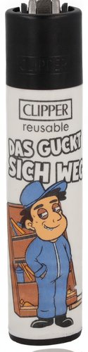 Clipper Motiv-Feuerzeug „Das Guckt sich weg