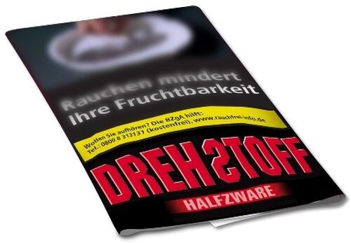 Drehstoff Halfzware Pouch Päckchen 30 g Zigarettentabak