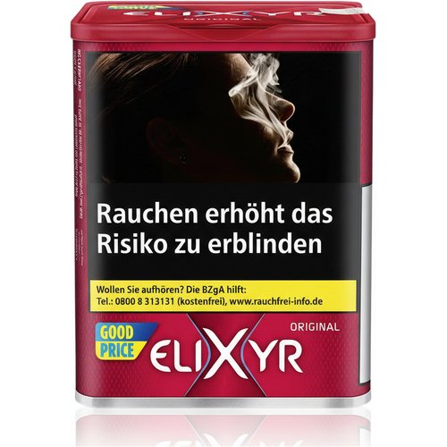 Elixyr Rot Dose 102 g Zigarettentabak