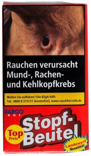 Fargo Rot Spar-Päckchen 30 g Zigarettentabak