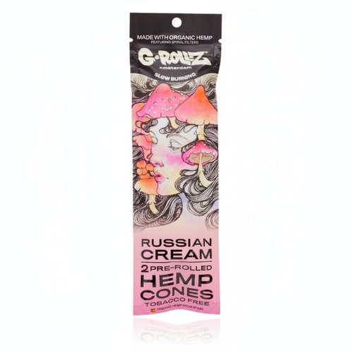 G-Rollz Hemp Blunt Cones „Russian Cream
