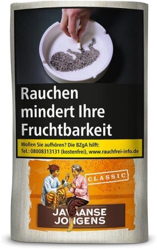 Javaanse Jongens Classic Päckchen 30 g Zigarettentabak