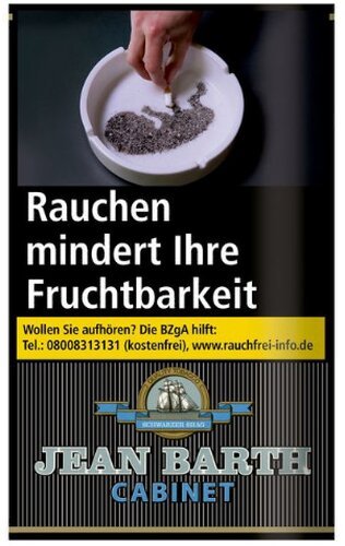 Jean Barth Schwarzer Shag Päckchen 35 g