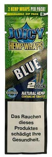 Juicy Blunts Hemp Wraps – Beeren-Mix (Blue Edition)