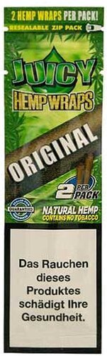 Juicy Blunts Hemp Wraps – Natur-Hanfblätter zum Selbstdrehen