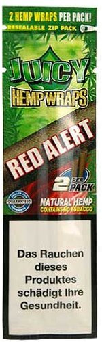 Juicy Blunts Hanf-Wraps „Red Alert