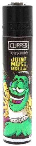 Clipper Gasfeuerzeug – Hemp Rock Edition (Motiv 2v4)