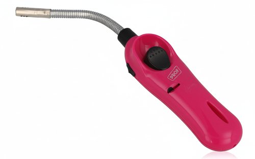 Prof Flexible Stabfeuerzeug mit Piezo-Zündung – Rosa
