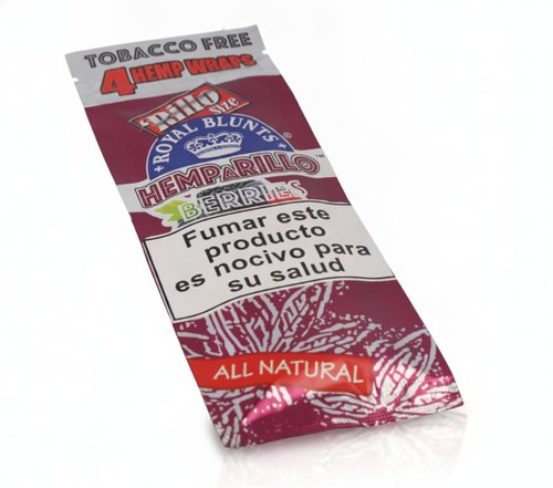 Hemparillo Hemp Wraps Berries – Tabakfreie Hanfblätter mit Beerengeschmack