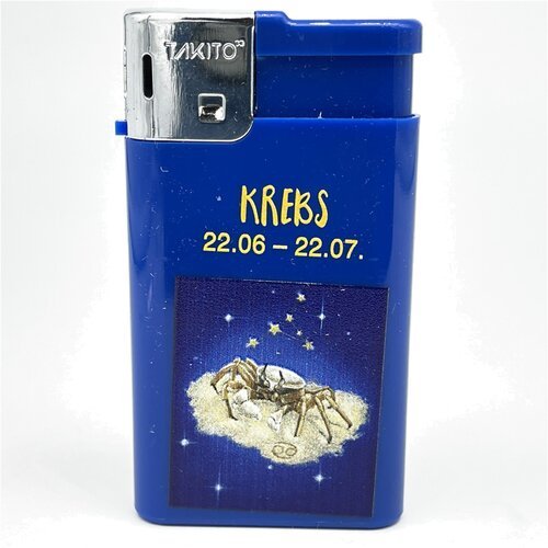 Takito Gasfeuerzeug Sternzeichen-Edition – Krebs