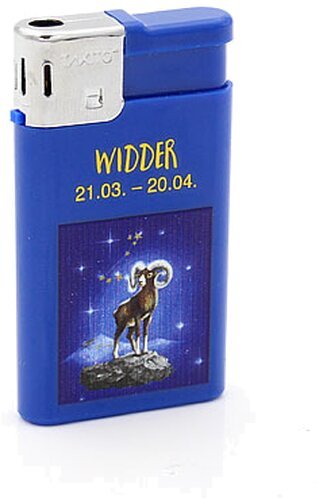 Takito Gasfeuerzeug Sternzeichen-Edition – Widder