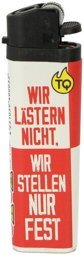Tobaliq Einweg-Feuerzeug „Wir lästern nicht