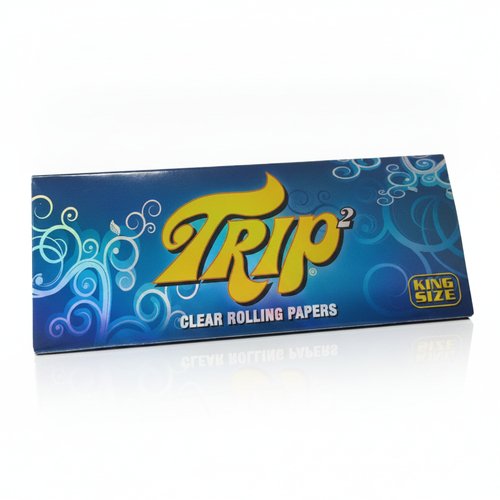 Trip2 Longpapers King Size Slim – Transparentes Zellulose-Zigarettenpapier