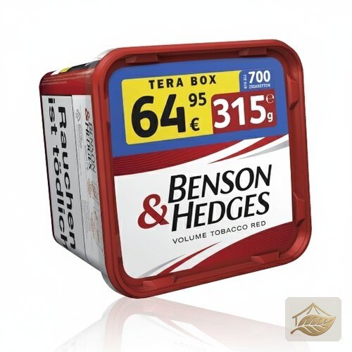 Benson & Hedges Rot Volumentabak im Eimer