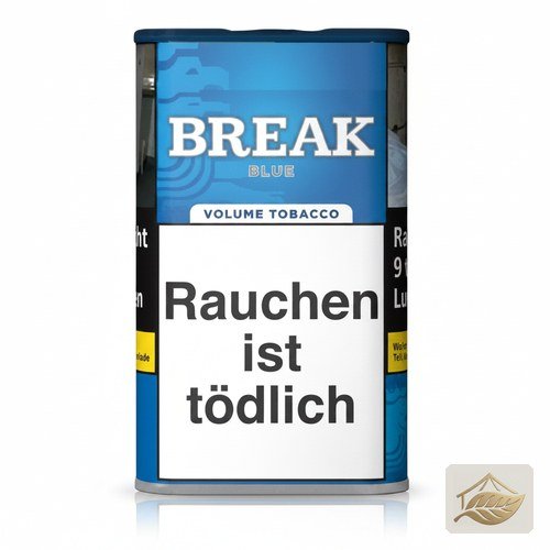 Break Blau Volumentabak, ergiebige American Blend in der Dose