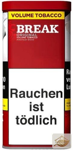 Break Original Red Volumentabak in der Dose