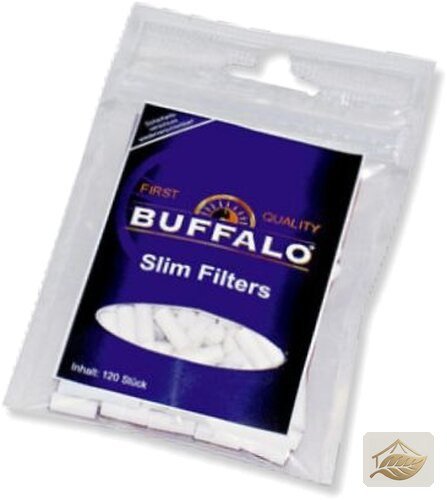 Buffalo Slim Filter 6mm im Zipp-Beutel