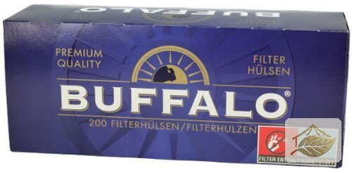 Buffalo Zigarettenhülsen mit Filter