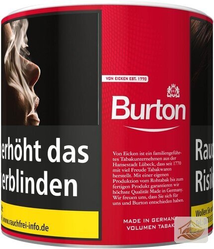 Burton Red Full Flavour L Volumentabak Dose