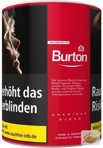 Burton Tabak Rot XL 65g Dose Zigarettentabak