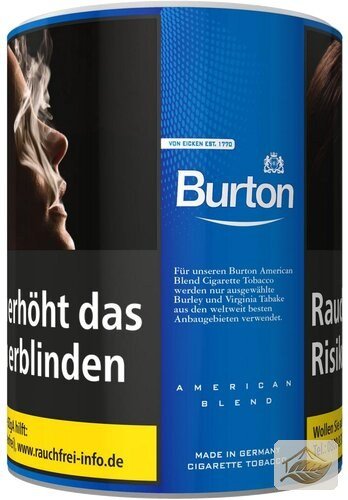 Burton Tabak Fine Blue (White) 65g Dose Volumentabak