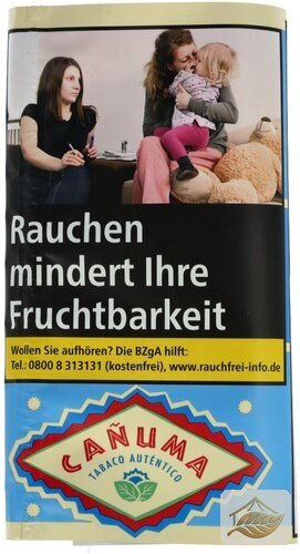 Canuma Bright Feinschnitt aromafreier Drehtabak