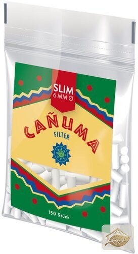 Canuma Slim Eindrehfilter 6 mm aus Zellulose