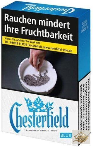 Chesterfield Blue 20er