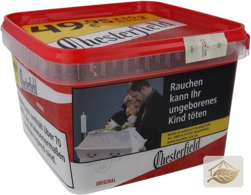 Chesterfield Red Volumentabak in der Super Box