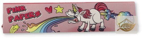 Choosypapers Pink Unicorn King Size Slim Papers