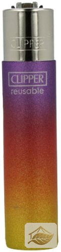 Clipper Triple Gradient, Farbverlauf Lila-Rot-Gelb