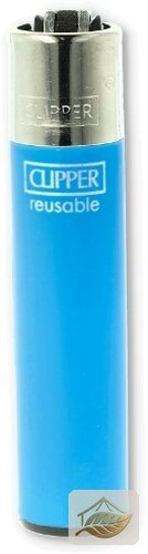 Clipper Uni Solid Branded, Hellblau