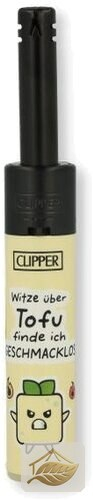 Clipper Stabfeuerzeug Wütender Tofu, Grillen-Serie 4v4