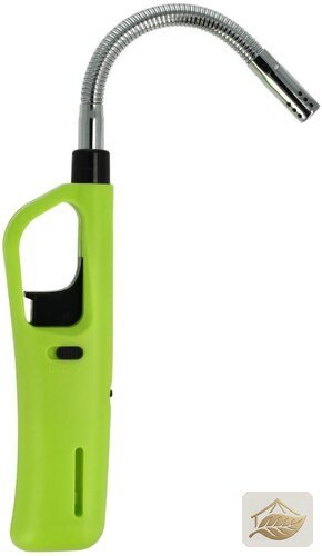 COOL Jetflame Stabfeuerzeug in Grün mit flexiblem Hals