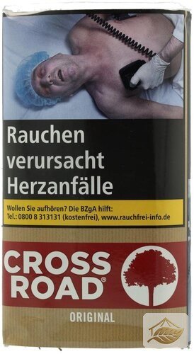 Crossroad Original Drehtabak, dänische American-Blend-Mischung