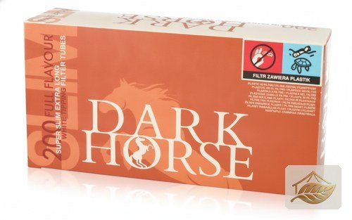 Dark Horse Super Slim Hülsen Extra Long Weiß