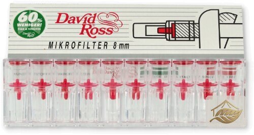 David Ross Mikrofilter Aufsteckfilter 8mm
